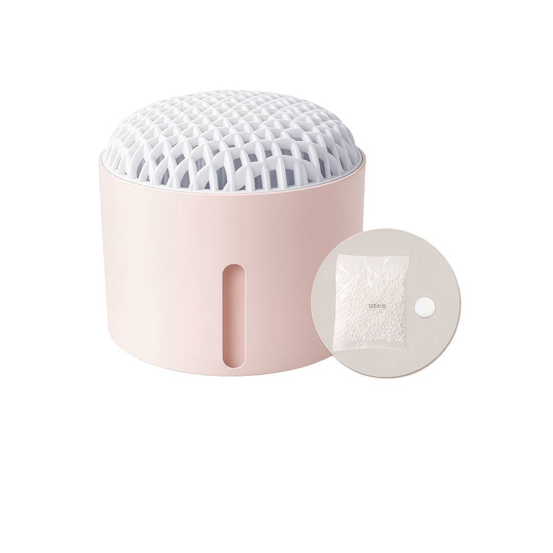 Dolpure Dehumidifier Canister - Powerful Moisture Absorber with Visible Water Collection, Prevents Mold & Odors (20+ Days Effective)