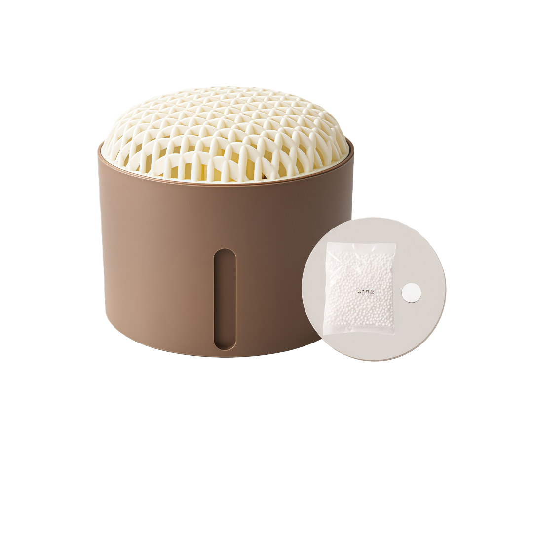 Dolpure Dehumidifier Canister - Powerful Moisture Absorber with Visible Water Collection, Prevents Mold & Odors (20+ Days Effective)