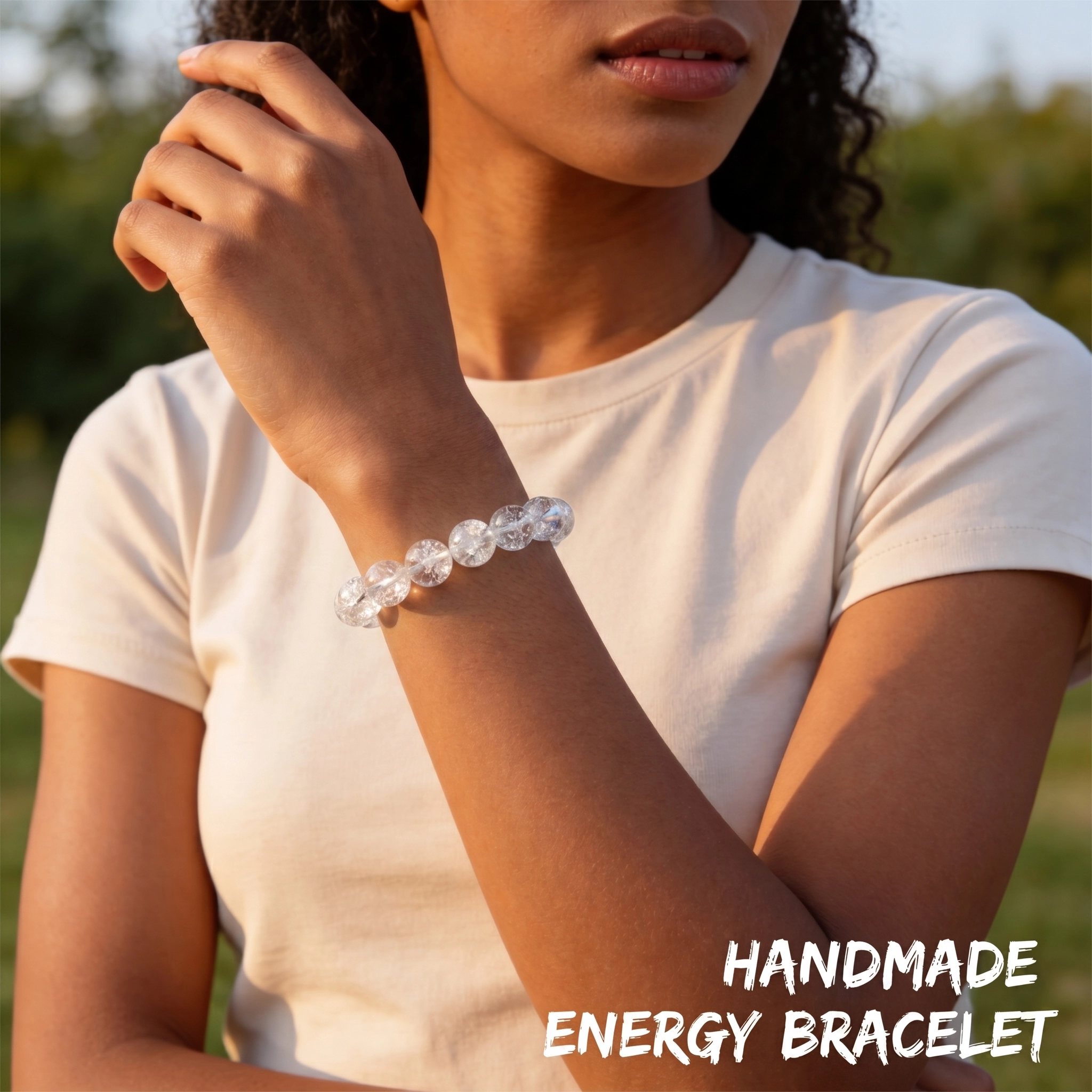 Clarity Master Crystal Bracelet - Natural White Quartz
