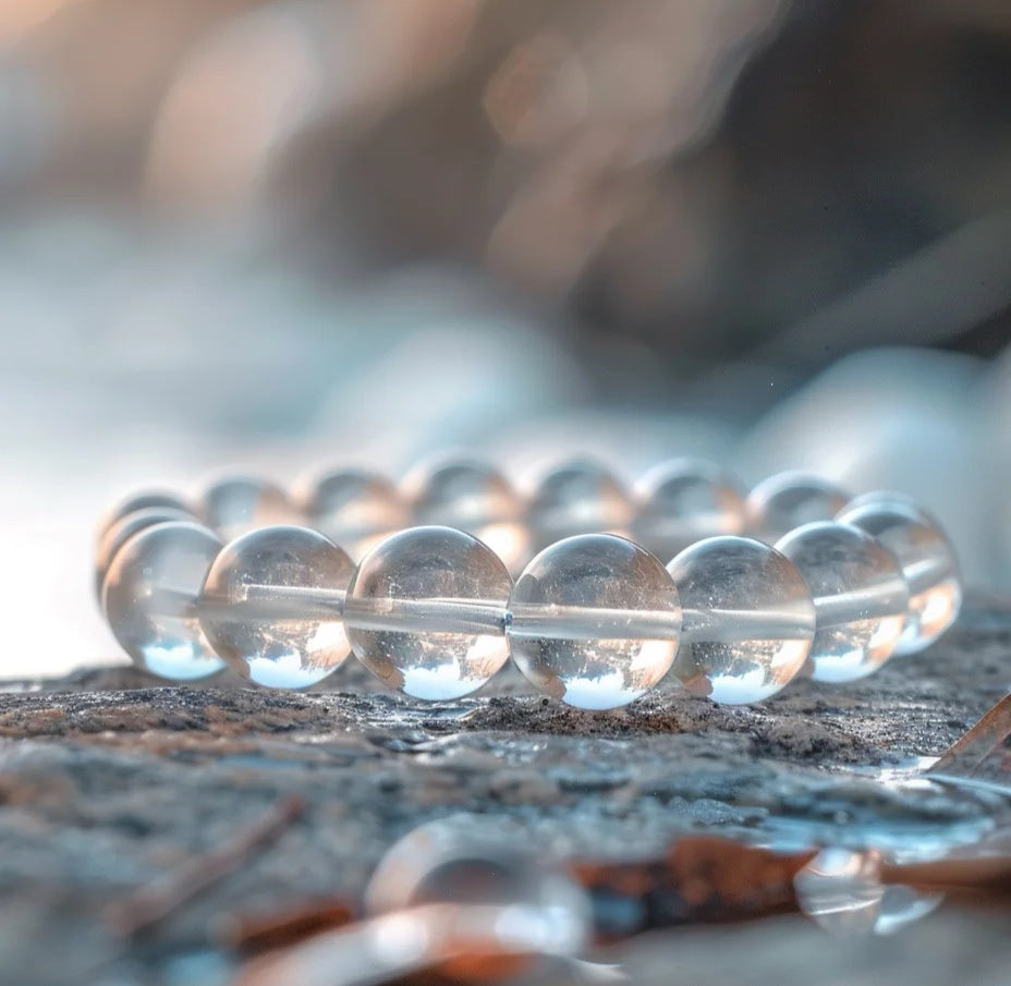 Clarity Master Crystal Bracelet - Natural White Quartz