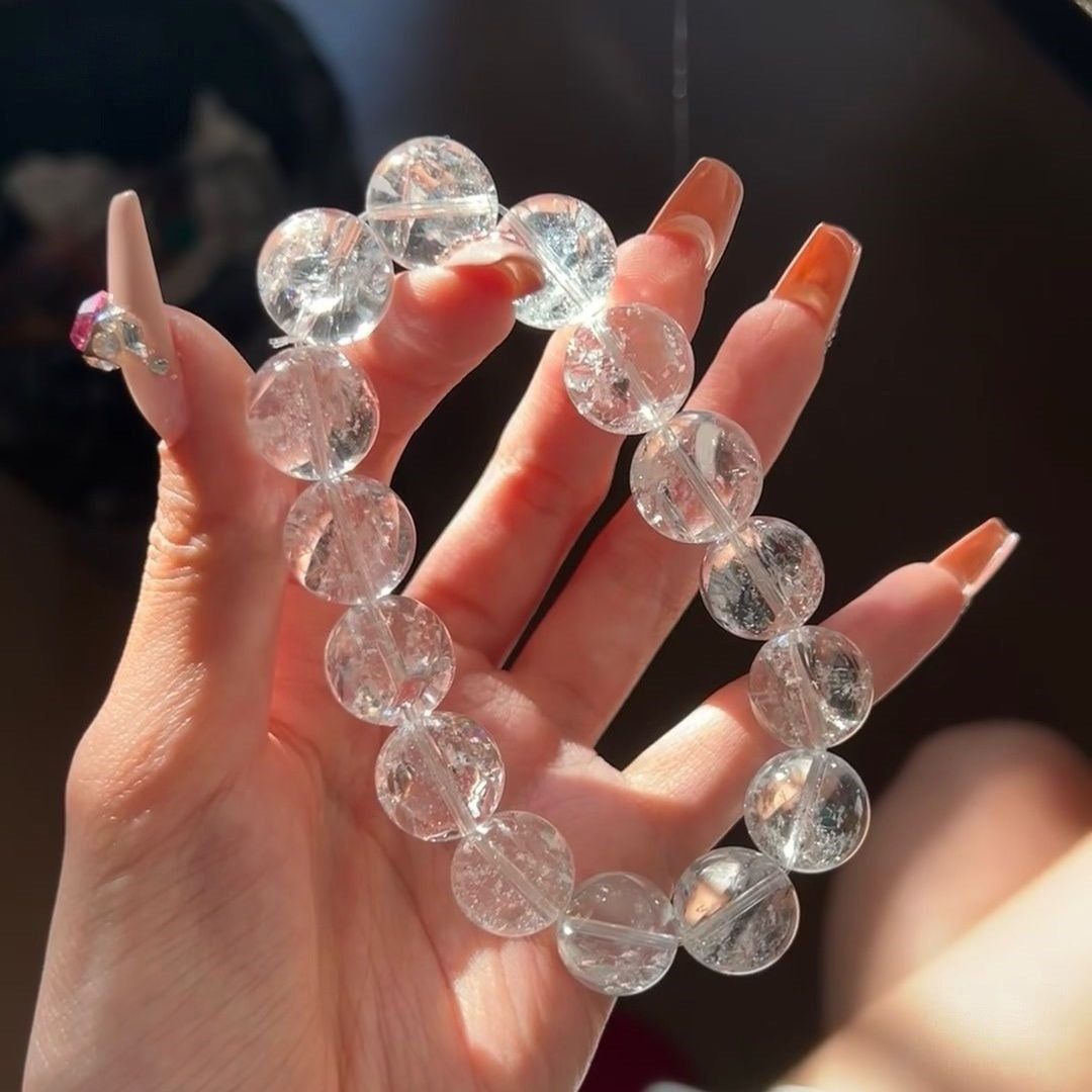 Clarity Master Crystal Bracelet - Natural White Quartz