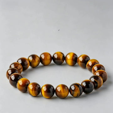 Tiger Eye Bracelet | Natural Crystal Bracelet for Confidence & Everyday Wear