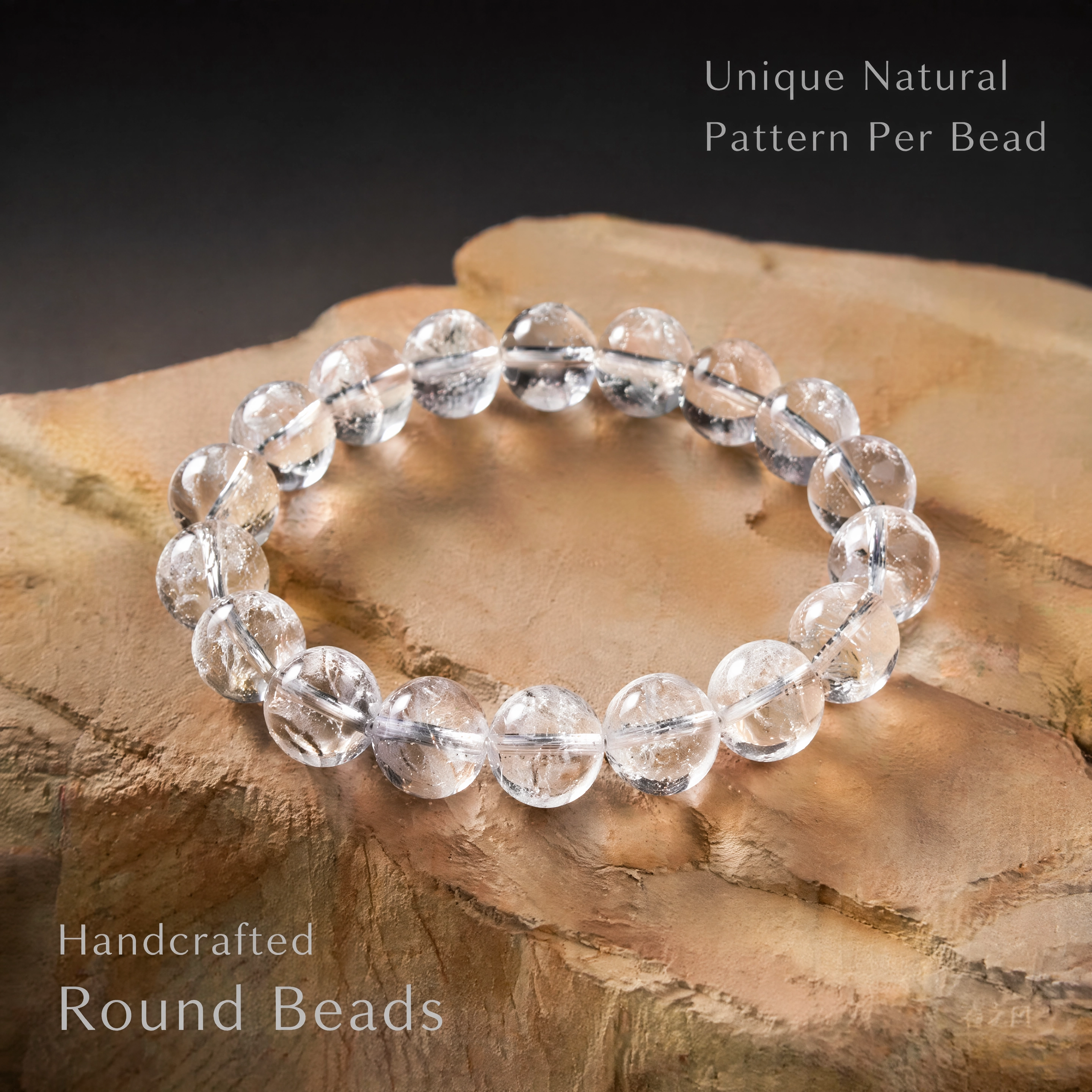 Clarity Master Crystal Bracelet - Natural White Quartz