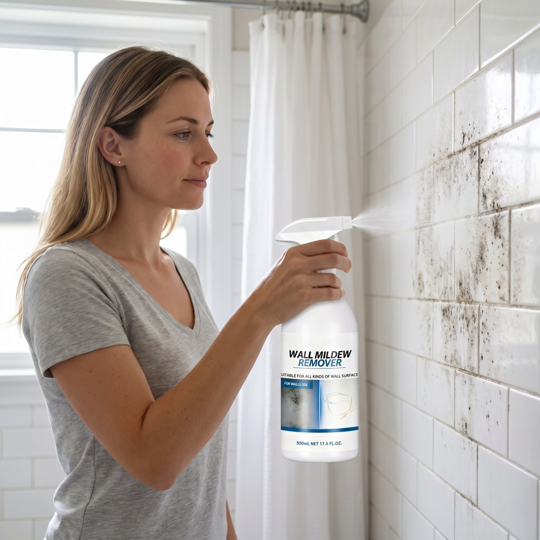 Dolpure Professional Mold Remover Spray - Fast-Acting Deep Stain Cleaner for Bathroom & Wall